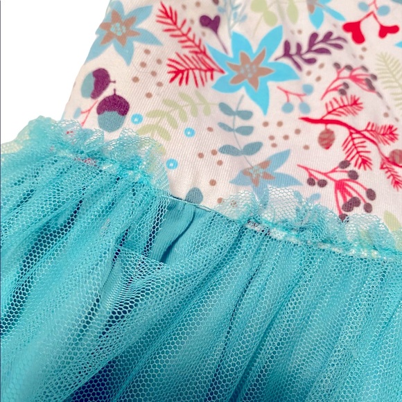 COPY - Matilda Jane Teal Winter Tulle Dress sz. 8 - Picture 7 of 7